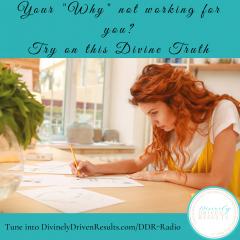 Divinely Driven Results with Elise Smith: Divine Business Strategies for Real Results: Your "Why" Not Working For You? Try on this Divine Truth