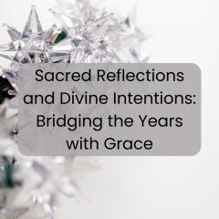 Title with Snowflake background