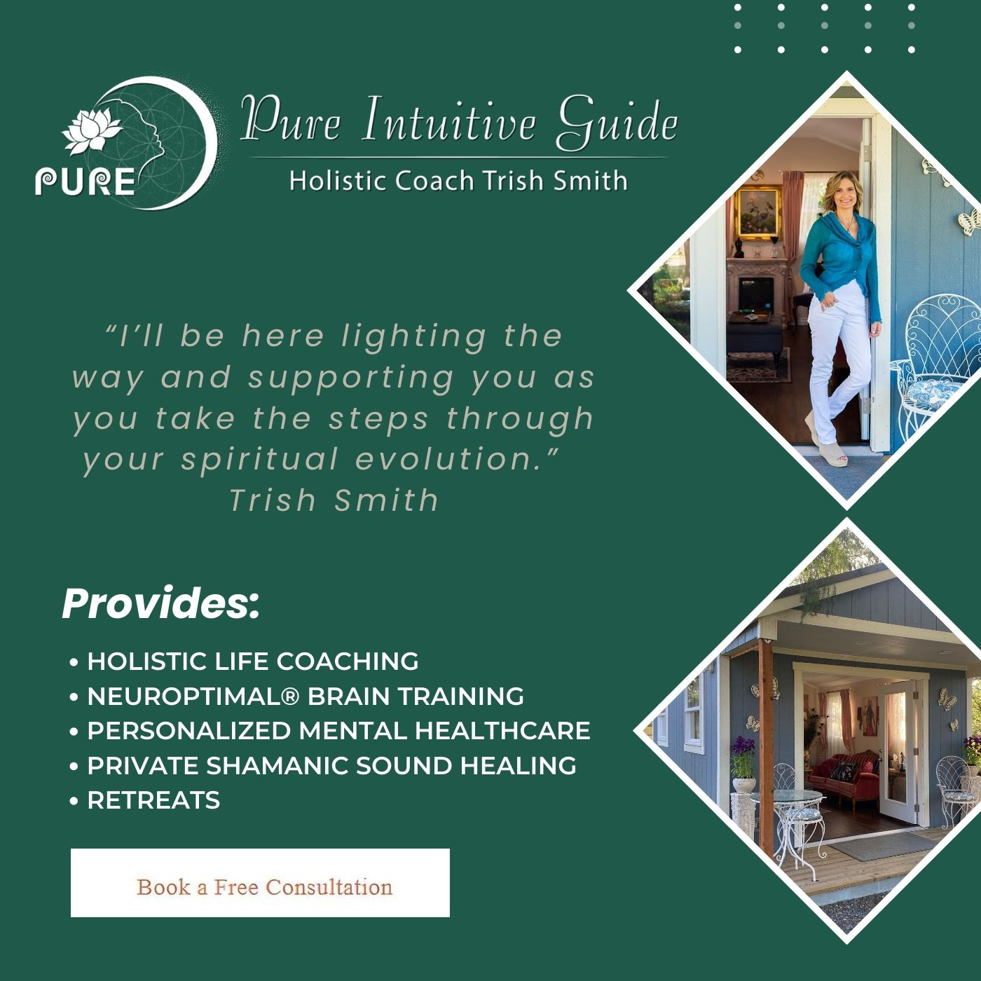 PURE Intuitive Guide with Holistic Coach Trish Smith