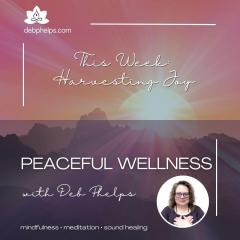 Peaceful Wellness with Deb: Harvesting Joy: Discover the Power Within Everyday Moments