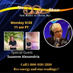Suzanne Alexandria, Soul Activation, The Dr Pat Show, Dr Pat Show, Dr Pat, Pat Baccili, Transformation Talk Radio, transformation