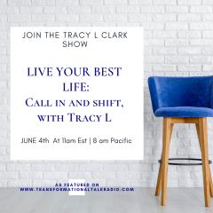 The Tracy L Clark Show: Unleash the Superhuman Within Radio: Energy Behind WeightLoss/ Weight Gain
LIVE YOUR BEST LIFE...CALL IN AND CHAT WITH TRACY L