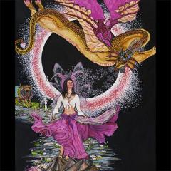 dragon card readings with colette marie stefan