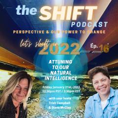 the SHIFT Podcast with Trish Campbell & Diane McClay: Perspective & Our Power to Change: Episode 16 - Attuning to our Natural Intelligence